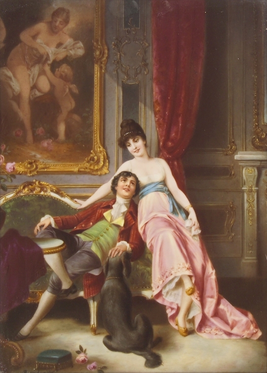 Unknown Artist - Amorous Couple